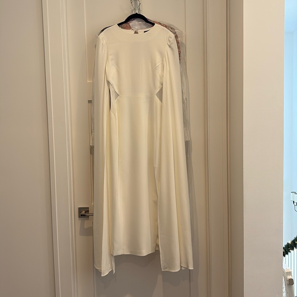 Karen Millen white/ivory colored gown.